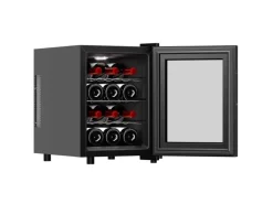 TroniTechnik Weinkühlschrank Bordeaux Getränkekühlschrank 31 Liter 12 Flaschen