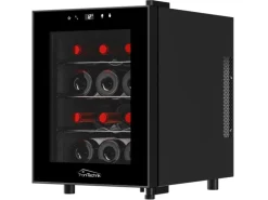 TroniTechnik Weinkühlschrank Bordeaux Getränkekühlschrank 31 Liter 12 Flaschen