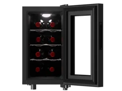 TroniTechnik Weinkühlschrank Marseille Getränkekühlschrank 23 Liter 8 Flaschen