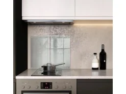 Tulup Schneidebrett Küchenbrett Durchsichtig 2 Stück 30x52 Rechteckige Schneidebretter Küchen Schneidebrett Glas