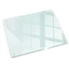 Tulup Schneidebrett Transparente Schneidebrett 52x40 cm Rechteckiges Schneidebrett Rutschfestes Schneidebrett Glas