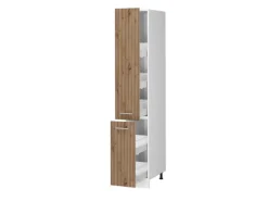 Vicco Apothekerschrank R-Line Medizinschrank für die Küche Artisan-Eiche/Weiß 30 cm