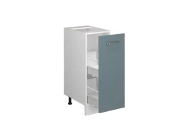 Vicco Apothekerschrank R-Line Blau-Grau/Weiß 30 cm ohne Arbeitsplatte