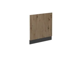 Vicco Frontblende R-Line Artisan-Eiche/Anthrazit 45 cm ohne Arbeitsplatte mit Anthrazit Korpus