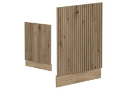 Vicco Frontblende R-Line Artisan-Eiche/Goldkraft Eiche 45 cm ohne Arbeitsplatte mit Goldkraft Eiche Korpus