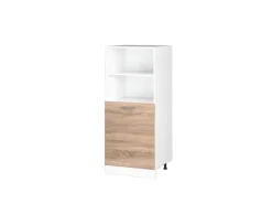 Vicco Herdumbauschrank R-Line Herdschrank Sonoma/Weiß 60 cm