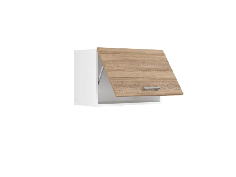 Vicco Hängeschrank R-Line Hängender Küchenschrank Sonoma/Weiß 60 cm Flach