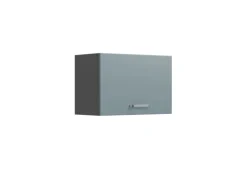 Vicco Hängeschrank R-Line Hängender Küchenschrank Blau-Grau/Anthrazit 60 cm Flach