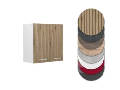 Vicco Hängeschrank R-Line Hängender Küchenschrank Artisan-Eiche/Weiß 60 cm