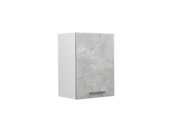 Vicco Hängeschrank R-Line Hängender Küchenschrank Beton/Weiß 45 cm