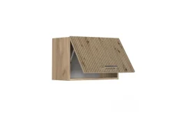 Vicco Hängeschrank R-Line Hängender Küchenschrank Artisan-Eiche/Goldkraft Eiche 60 cm Flach