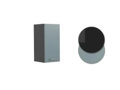 Vicco Hängeschrank R-Line Hängender Küchenschrank Blau-Grau/Anthrazit 30 cm