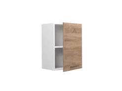 Vicco Hängeschrank R-Line Hängender Küchenschrank Sonoma/Weiß 45 cm