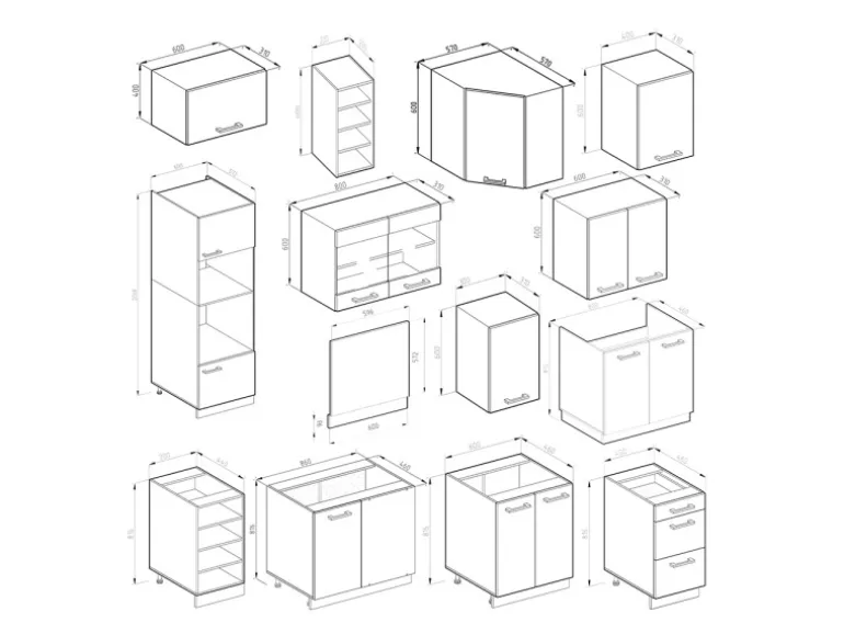 Vicco R-Line Eckküche Anthrazit Hochglanz/Weiß 237 x 60 cm ohne Arbeitsplatte ohne E-Geräte
