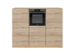 Vicco R-Line Küchenblock Sonoma/Goldkraft Eiche 180 cm ohne Arbeitsplatte ohne E-Geräte