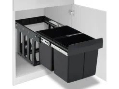 vidaXL Abfüllbehälter für Küchenschrank Ausziehbar Sofü-Close 36 L 664470