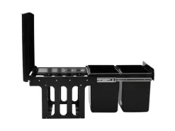 vidaXL Abfüllbehälter für Küchenschrank Ausziehbar Sofü-Close 36 L 664470