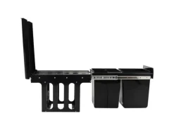 vidaXL Abfüllbehälter für Küchenschrank Ausziehbar Sofü-Close 48 L 664473