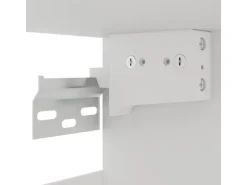 vidaXL Hängeglasschrank Schwarz 60x31x60 cm Holzwerkstoff