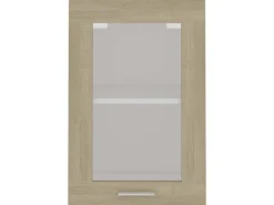 vidaXL Hängeglasschrank Sonoma-Eiche 40x31x60 cm Holzwerkstoff Modell 1