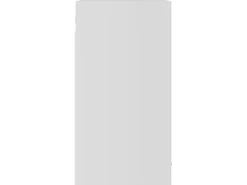 vidaXL Hängeglasschrank Weiß 80x31x60 cm Holzwerkstoff