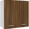 vidaXL Hängeschrank Braun Eichen-Optik 60x31x60 cm Holzwerkstoff
