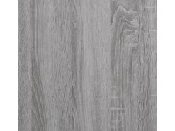 vidaXL Hängeschrank Glas Grau Sonoma 40x31x60 cm Holzwerkstoff