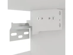 vidaXL Hängeschrank Glas Räuchereiche 40x31x60 cm Holzwerkstoff