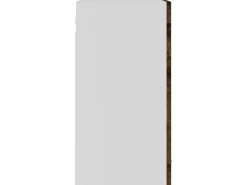 vidaXL Hängeschrank Glas Räuchereiche 40x31x60 cm Holzwerkstoff