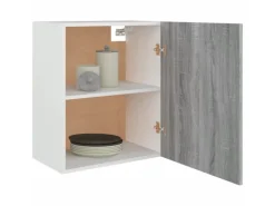 vidaXL Hängeschrank Grau Sonoma 50x31x60 cm Holzwerkstoff