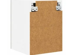 vidaXL Hängeschrank mit Tür Riga Betongrau und Weiß 30 x 31 x 40 cm 884120