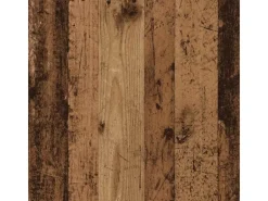 vidaXL Hängeschrank mit Tür Riga Altes Holz und Weiß 50 x 31 x 80 cm 884272