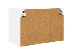vidaXL Hängeschrank mit Tür Riga Weiß 60 x 31 x 40 cm Holzwerkstoff 884162