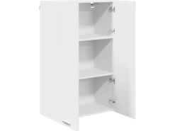 vidaXL Hängeschrank mit Tür Riga Weiß 60 x 31 x 100 cm Holzwerkstoff 884354