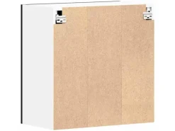 vidaXL Hängeschrank mit Tür Riga Schwarz Eichen-Optik 60 x 31 x 60 cm 863143