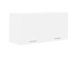 vidaXL Hängeschrank mit Tür Riga Weiß 80 x 31 x 40 cm Holzwerkstoff 884178