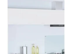 vidaXL Hängeschrank mit Tür Riga Weiß 80 x 31 x 40 cm Holzwerkstoff 884178