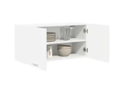 vidaXL Hängeschrank mit Tür Riga Weiß 80 x 31 x 40 cm Holzwerkstoff 884178