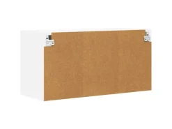 vidaXL Hängeschrank mit Tür Riga Weiß 80 x 31 x 40 cm Holzwerkstoff 884226