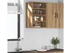 vidaXL Hängeschrank Riga Artisan-Eiche 40x29,5x60 cm Holzwerkstoff 854183