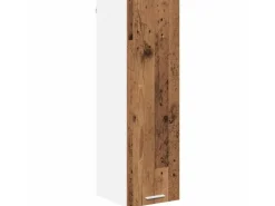vidaXL Hängeschrank Riga Altholz 30 x 31 x 100 cm Holzwerkstoff 884336