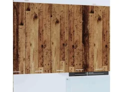 vidaXL Hängeschrank Riga Altholz 30 x 31 x 100 cm Holzwerkstoff 884336