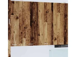 vidaXL Hängeschrank Riga Altholz 80 x 31 x 100 cm Holzwerkstoff 884368