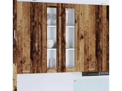 vidaXL Hängeschrank Riga Altholz 60 x 31 x 100 cm Holzwerkstoff 884392