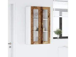 vidaXL Hängeschrank Riga Altholz 60 x 31 x 100 cm Holzwerkstoff 884392