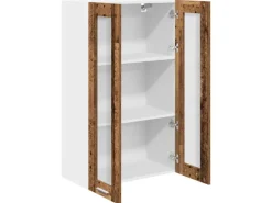 vidaXL Hängeschrank Riga Altholz 60 x 31 x 100 cm Holzwerkstoff 884392