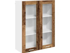 vidaXL Hängeschrank Riga Altholz 80 x 31 x 100 cm Holzwerkstoff 884400