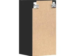 vidaXL Hängeschrank Riga Schwarz 30x29,5x60 cm Holzwerkstoff 854167