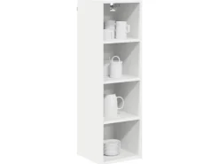 vidaXL Hängeschrank Riga Weiß 30 x 29,5 x 100 cm Holzwerkstoff 884458