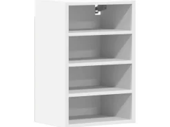 vidaXL Hängeschrank Riga Weiß 40x29,5x60 cm Holzwerkstoff 854175